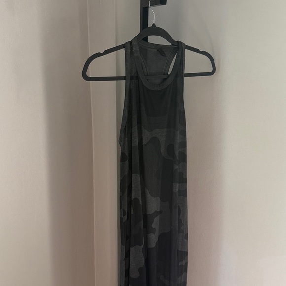 G Star Raw Camouflage Maxi Tank Racer Back Dress - Picture 2 of 6